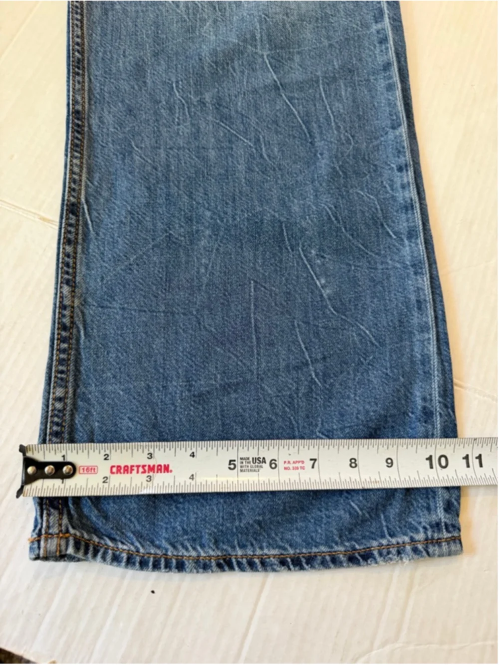 Rag & bone Women’s Clover Wide Leg Jeans 29 Blue Cotton Blend Denim Pants - Picture 7 of 7